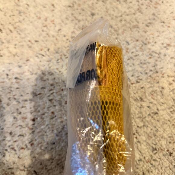 Supreme Cordura Mesh Shoulder Belt Bag Gold Yellow Fanny Pack Small Logo SS20 - Picture 8 of 9